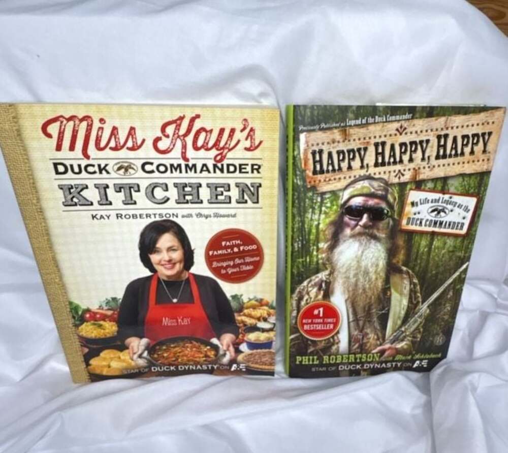 Miss Kay's Duck Commander Kitchen Cookbook & Happy happy happy